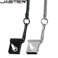 USB флешка 16 GB.Jaster. С кольцом. Металл