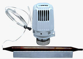 Термостатична головка з накладним датчиком М 28 х 1,5 Klassik (40-70 °C), HERZ