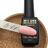 Гель-лак Milano Nude Collection 8 мл, В 01