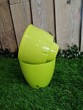 Вазон Deco Twin 9 л лайм, фото 2