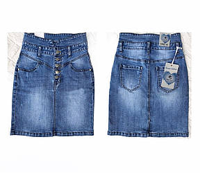 Спідниця жіноча джинсова весняна на ґудзиках від Moon Girl
