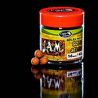 Бойлы насадочные вареные Boilies Gold series Instant Hookbaits J.A.M. 16mm/45pc