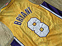 Чоловіча джерсі Браянт 8 і 24 двостороння Kobe Bryant команда Лос 08er Лейкерс, фото 10