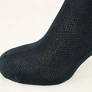 Чоловічі безшовні середні шкарпетки сітка чорні Marjinal Туреччина, фото 2