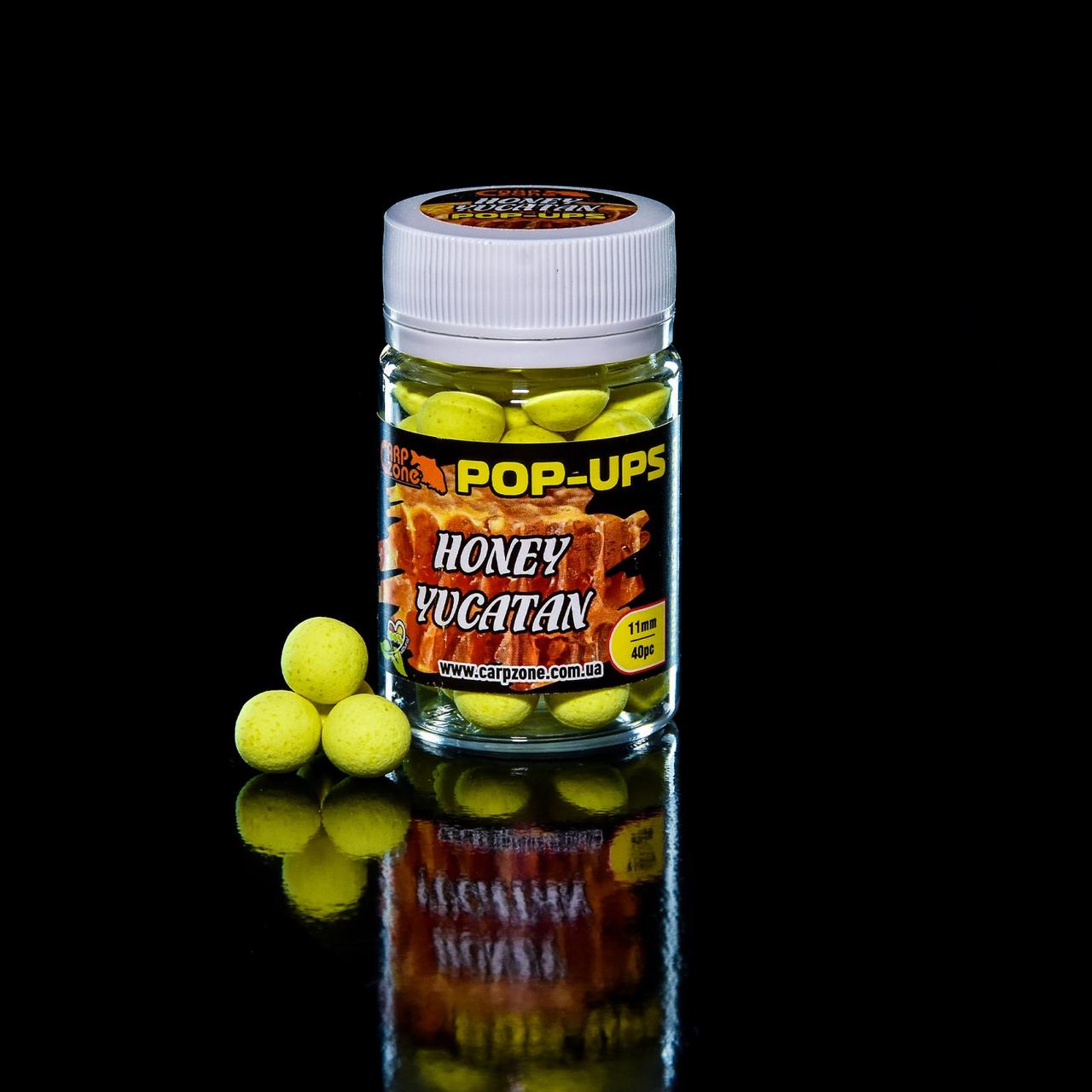Поп Ап Pop-Ups Fluro Honey Yucatan (Мед Юкатан) 12mm/30pc