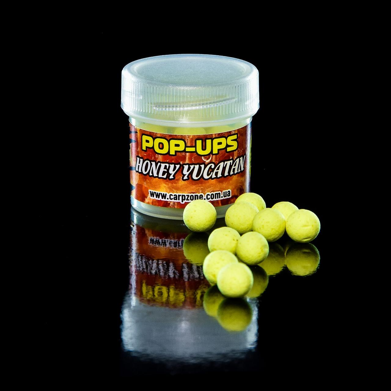 Поп Ап CarpZone Pop-Ups Method & Feeder Honey Yucatan (Мед Юкатан) 8mm/30pc