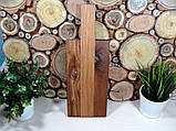 Дерев'яна дошка для подавання та нарізання, фото 3