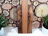 Дерев'яна дошка для подавання та нарізання, фото 2