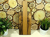Дерев'яна дошка для подавання та нарізання, фото 4