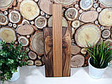 Дерев'яна дошка для подавання та нарізання, фото 5