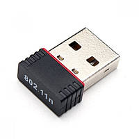 Мережевий адаптер-передавач і приймач USB Wi-Fi з вбудованою антеною
