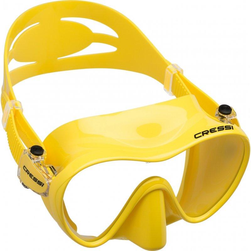 Маска для підводного плавання Cressi F1 SMALL YELLOW юніорська