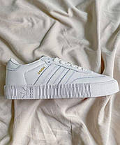 Кросівки Adidas Samba Triple White, фото 3