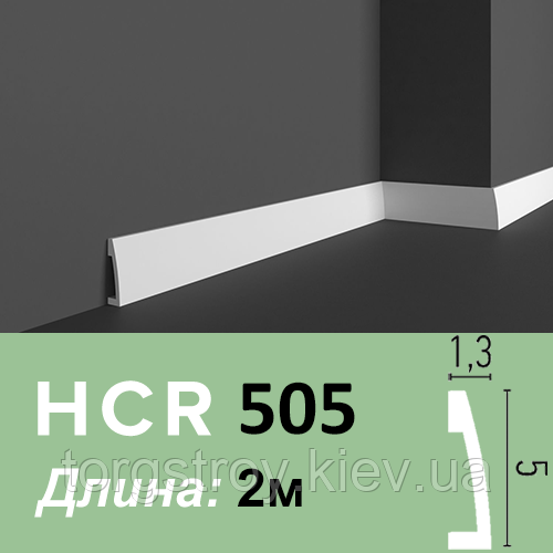 Молдинг HCR 505 — довжина 2 м, Grand Decor, матеріал: HDPS (дюрополімер)