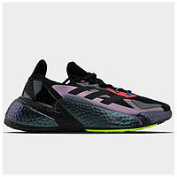 Мужские кроссовки Adidas X9000L4 Black Violet, черные кроссовки адидас х9000л4