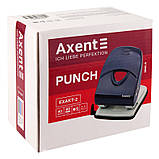 Діркопробивач для паперу Axent Exakt-2 3940-01-A, металевий, 40 аркушів, чорний, фото 6