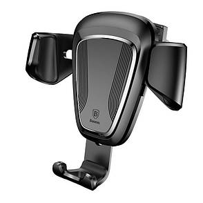 Тримач (автотримач) для телефону в машину Baseus Gravity Car Mount Чорний (SUYL-01), фото 1