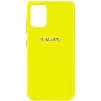 Чехол Silicone Cover My Color Full Protective (A) для Samsung Galaxy A72 4G / A72 5G Желтый / Flash