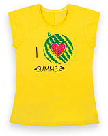 Дитяча футболка для дівчинки (122)