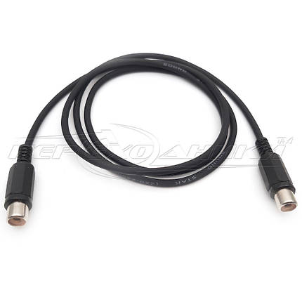 Кабель 1RCA-1RCA (F-F) композитний, у екрані (добру якість), фото 1