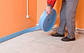 Демпферна стрічка для теплої підлоги (Туреччина) 150мм х 8мм х 50м, фото 5