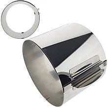 Форма роз'ємна кільце для випічки D16см-30см висота 14см ( нерж.