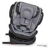 Автокрісло El Camino (0-36кг) ME 1045 EVOLUTION 360 ISOFIX (premium grey), фото 6