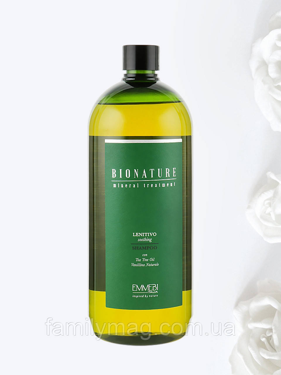 Заспокійливий шампунь Soothing Shampoo (Lenitivo) BioNature Emmebi Italia 1000 мл