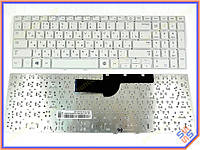 Клавиатура для Samsung NP355V5C Series 15.6" ( RU White, Без рамки ). (9Z.N4NSN.40R CNBA5903733CB). Оригинал