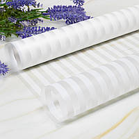 Калька для квітів смужка біла 0,7х8 м