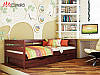 Ліжко дерев'яне Нота 80х190 всі кольори Щит (Масив), фото 2