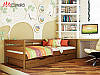 Ліжко дерев'яне Нота 80х190 всі кольори Щит (Масив), фото 6