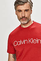 Футболка мужская Calvin Klein, красная кельвин кляйн