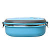 Ланч бокс обідній Kamille Блакитний 900мл KM-2108, фото 5
