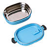 Ланч бокс обідній Kamille Блакитний 900мл KM-2108, фото 7