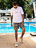 Чоловічі пляжні шорти з плащової тканини з підкладкою, розміри від 48 до 56, фото 5