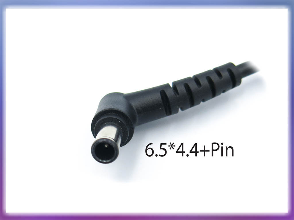 DC кабель (6.5*4.4+Pin) для SONY (40W - 120W). От блока питания к ноутбуку. Кабель с ферритовым фильтром и - фото 2 - id-p783899361