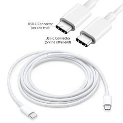 USB Cable для заряджання/данних Apple USB-C - USB-C 2м (MLL82ZM/A) оригінальний