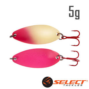 Блешня Select Deeper Lakes & Rivers 5.0 g колір 012 GP (Gold Pink)
