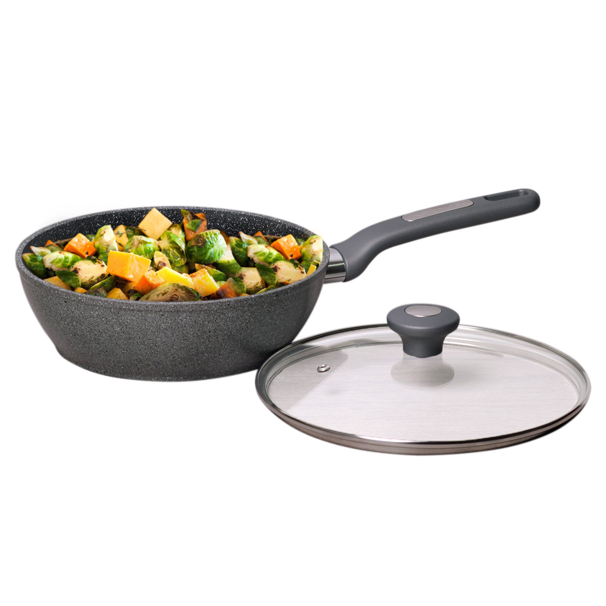 Купить Сотейник Kamille 24см из литого алюминия с гранитным покрытием и ...