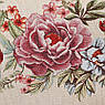 Скатертина з гобелена з тефлоном і квітковим принтом "Радісний букет" Villa Grazia Premium, 140х140 см, фото 6