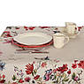 Гобеленова тефлонова скатертина з просоченням "Колібрі та квіти" Villa Grazia Premium-140х240, фото 3