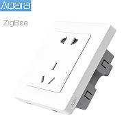 Умная розетка Xiaomi Aqara Smart Socket ZiGBee QBCZ11LM