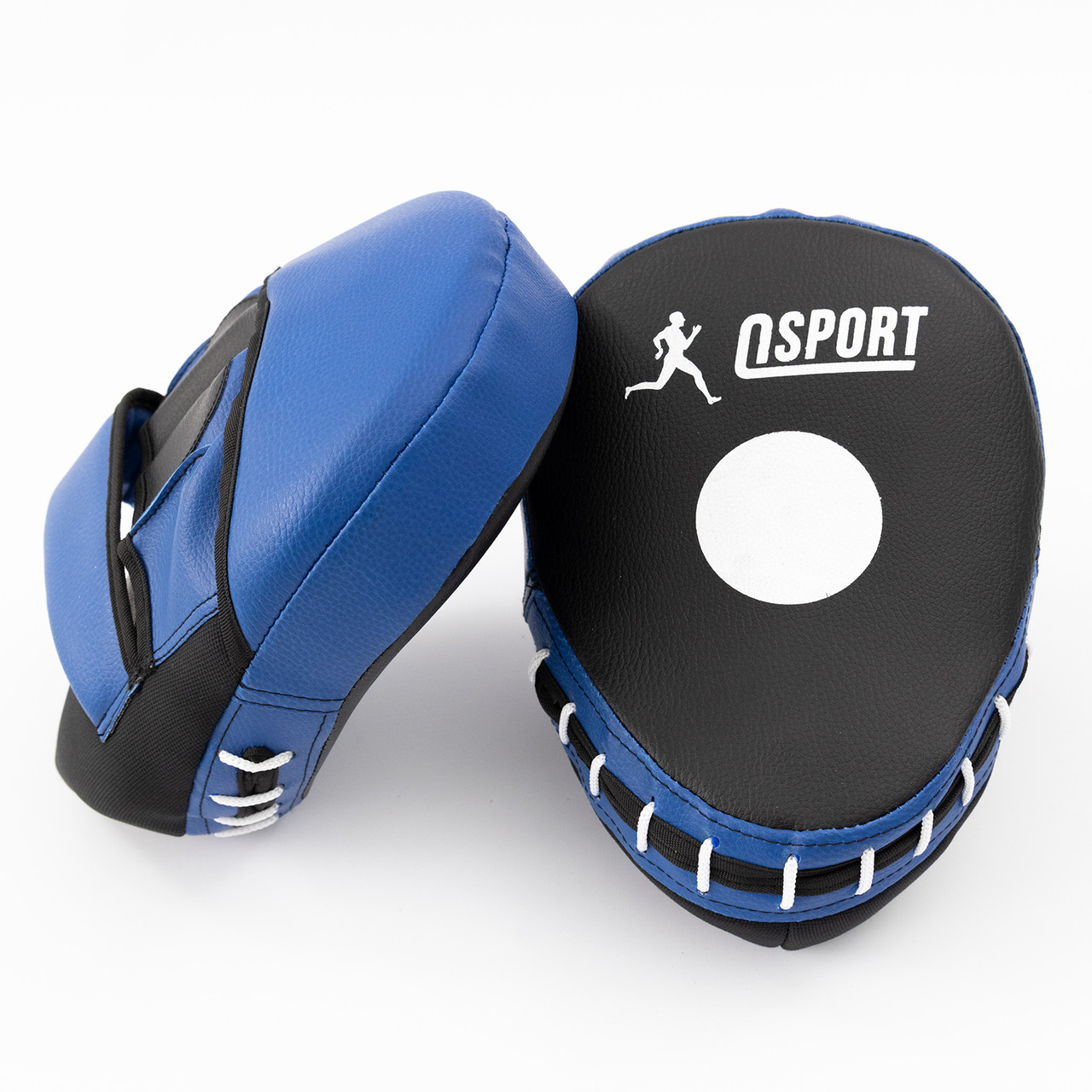 Лапы боксерские (для бокса) гнутые из кожвинила OSPORT Pro (OF-0080) - фото 1 - id-p256584761