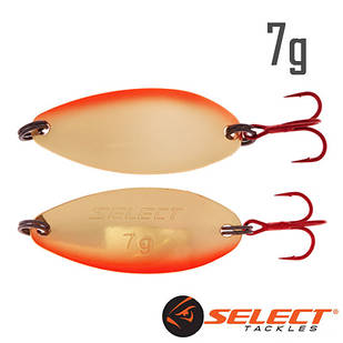 Блешня Select Deeper Lakes & Rivers 7.0 g колір 010 BO (Brass Orange)