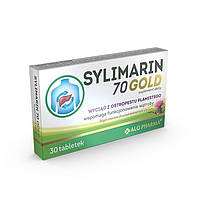 Расторопша лечение печени ALG PHARMA SYLIMARIN 70 GOLD 30 ТАБЛЕТОК Польша, лечение печении