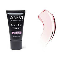 Акрил-гель для ногтей ANVI Pink Blush 30 мл