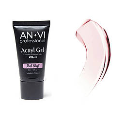 Акрил-гель для нігтів ANVI Pink Blush 30 мл