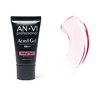 Акрил-гель для ногтей ANVI Pinkish Nude 30 мл