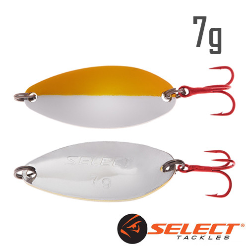 Блешня Select Deeper Lakes & Rivers 7.0 g колір 013 SG (Silver Gold)